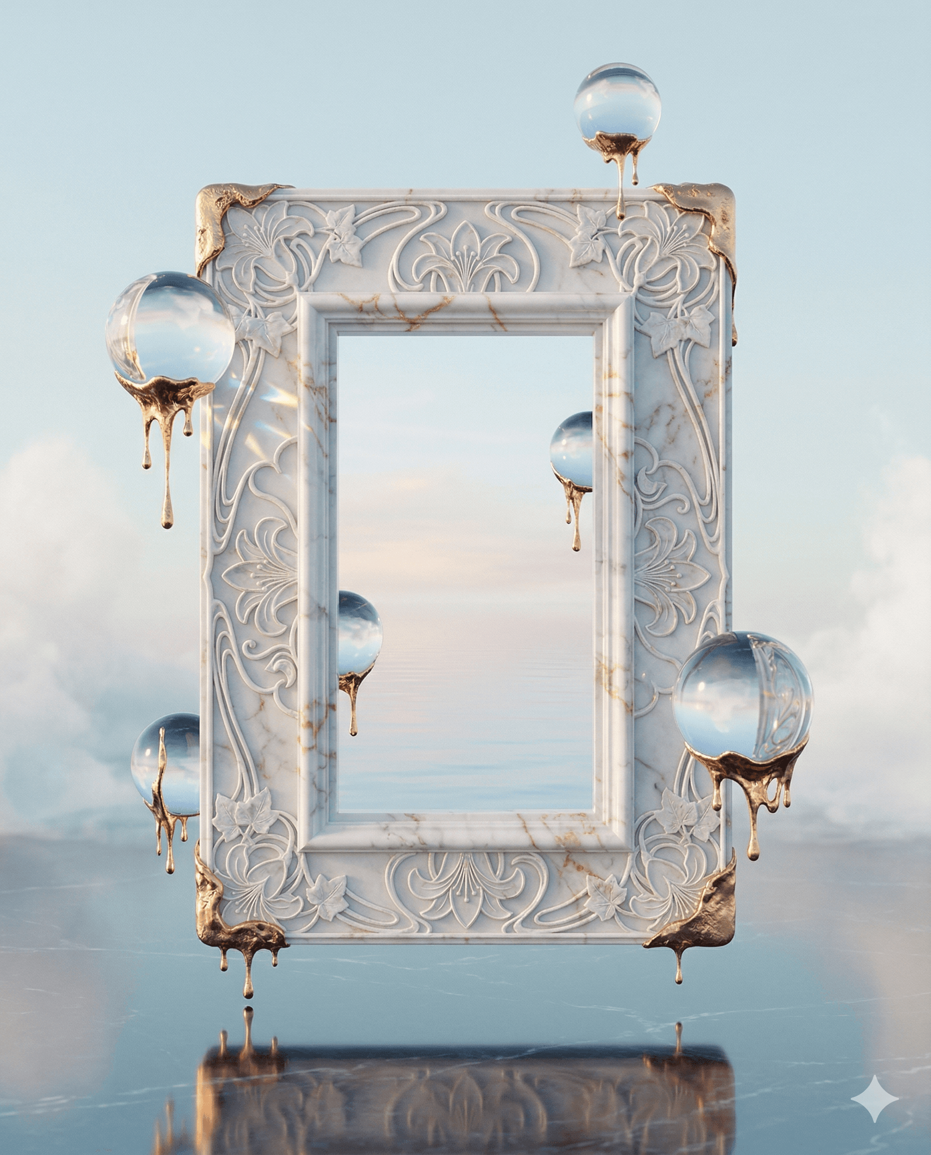 Sürrealizm davetiye örneği